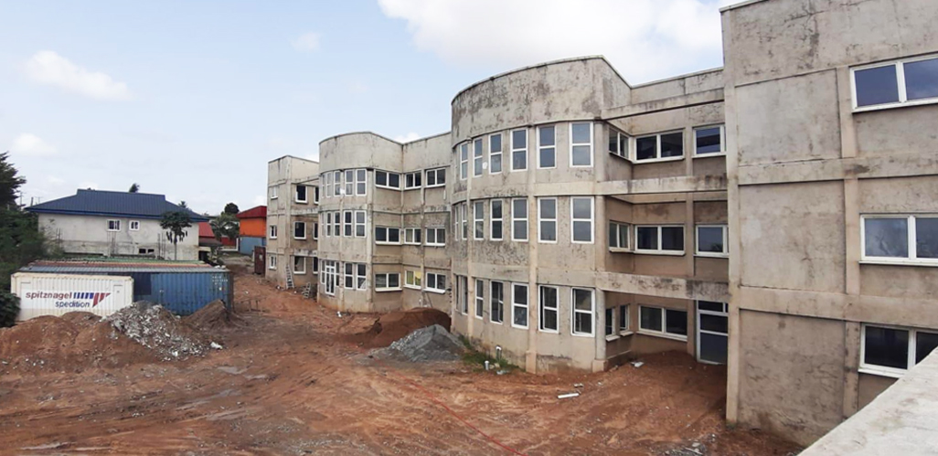 Krankenhaus-Projekt in Ghana